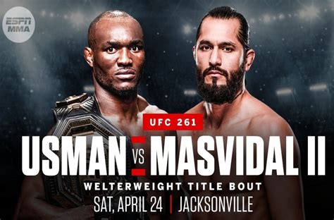 UFC 261: Usman vs Masvidal 2 .